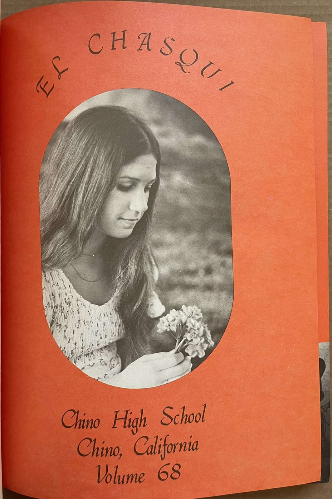 1975 CHINO HIGH SCHOOL YEARBOOK, THE EL CHASQUI, CHINO, CA