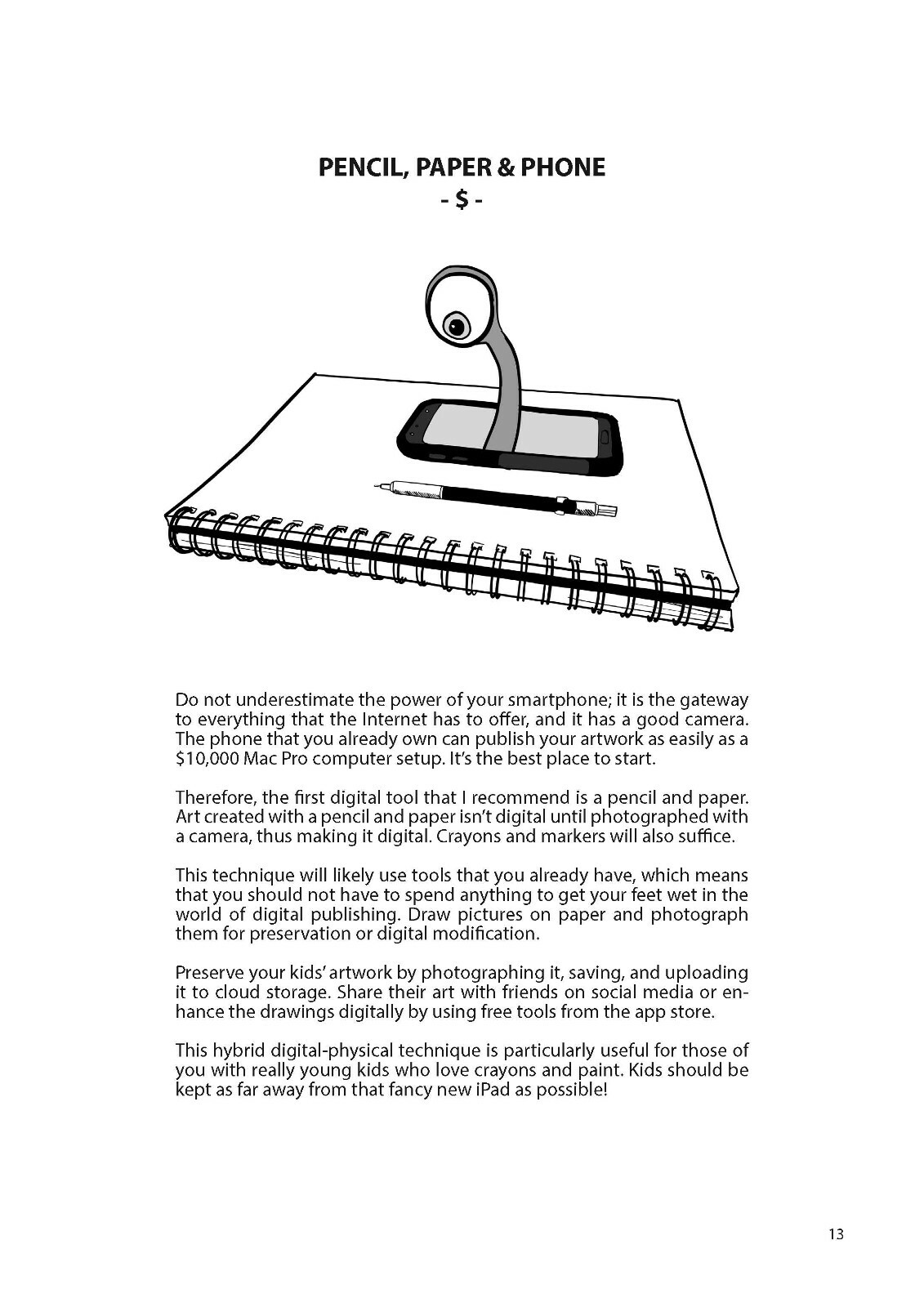 How To Draw Digital By Mark Bussler – Drawing Instruction Book *NEW*