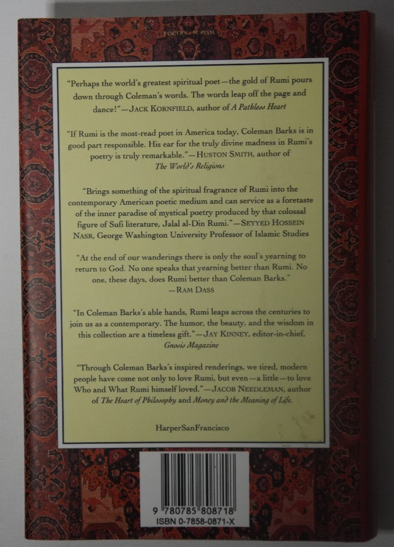 Essential Rumi – Reissue : New Expanded Edition by Coleman Barks (2004,…