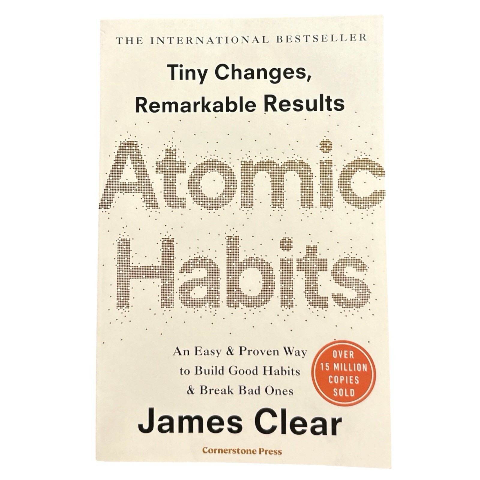 Atomic Habits James Clear Paperback Self Help Personal Growth Habit Guide Book