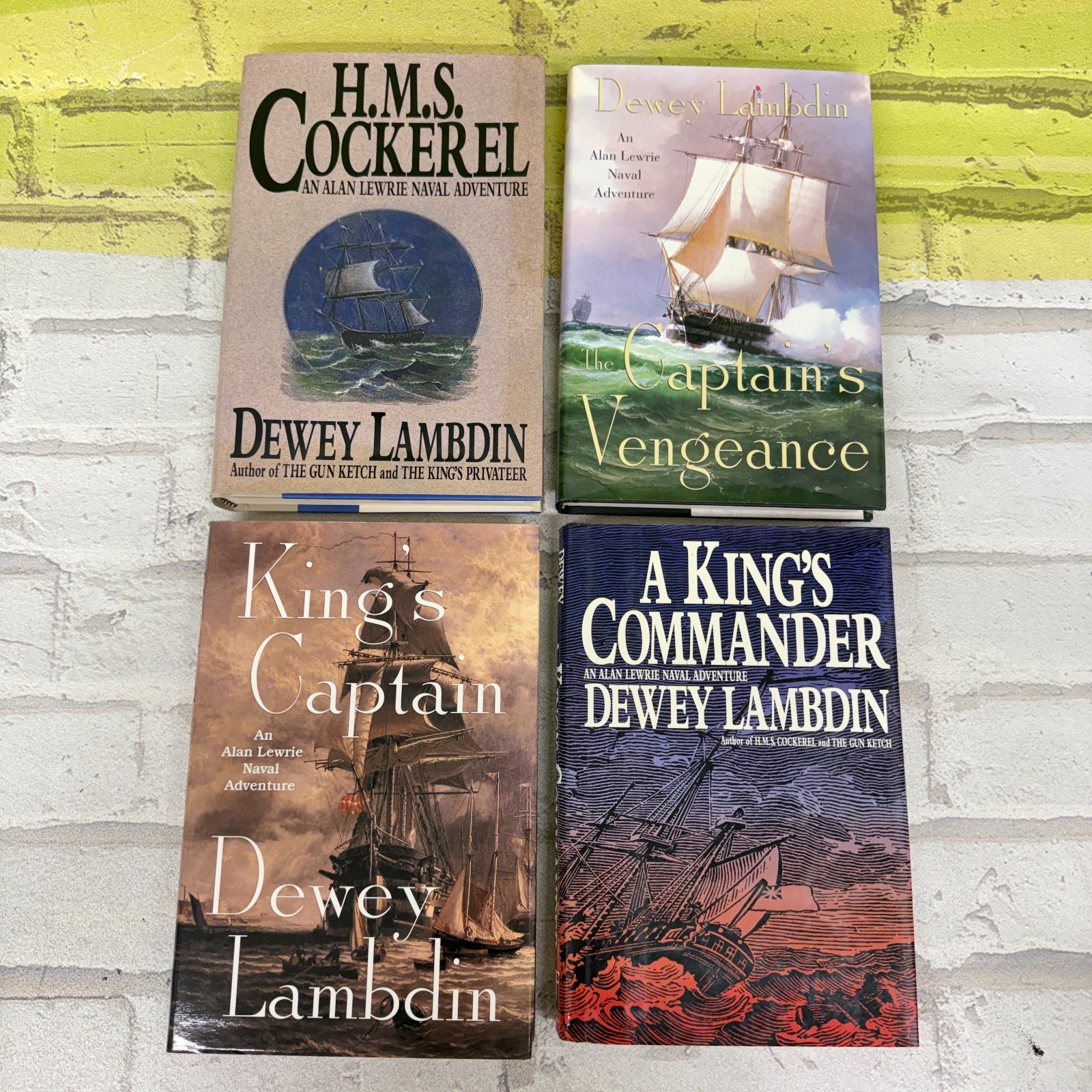 Dewey Lambdin Alan Lewrie Series First Edition Books Choose Title Naval