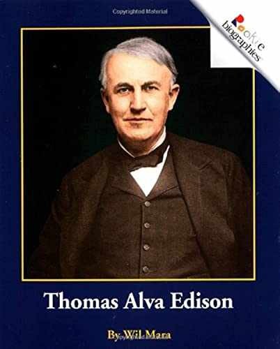 Thomas Alva Edison (Rise and Shine) – Paperback, by Mara Wil – Very Good