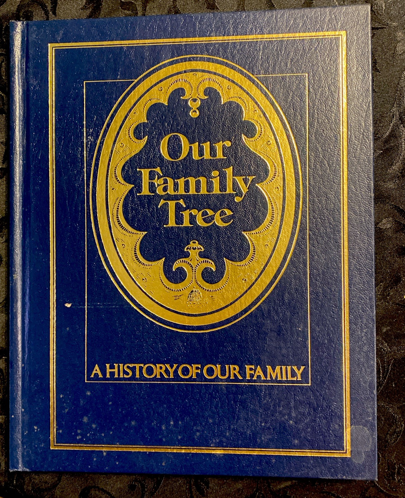 1977 Family Tree Record Book / Our Family Tree A History Of Our Family NEW Blue