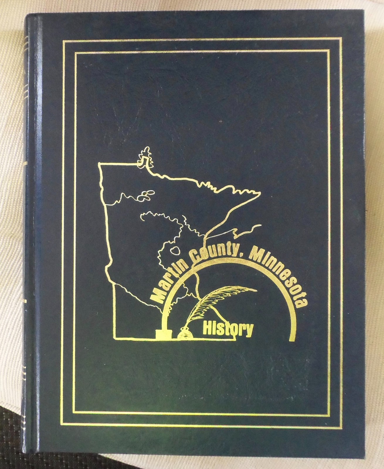 1988 Book Martin County Minnesota History MN 640 Pages Great Condition