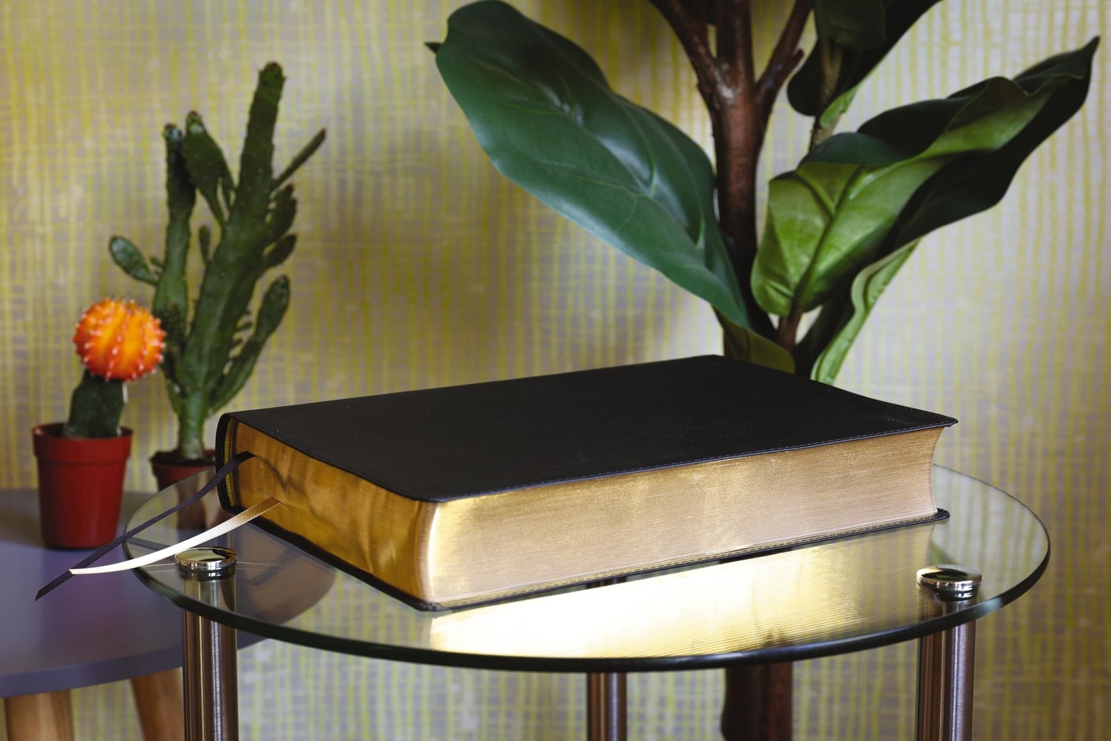 ESV, Thompson Chain-Reference Bible, Large Print, Leathersoft, Black, Red Let…