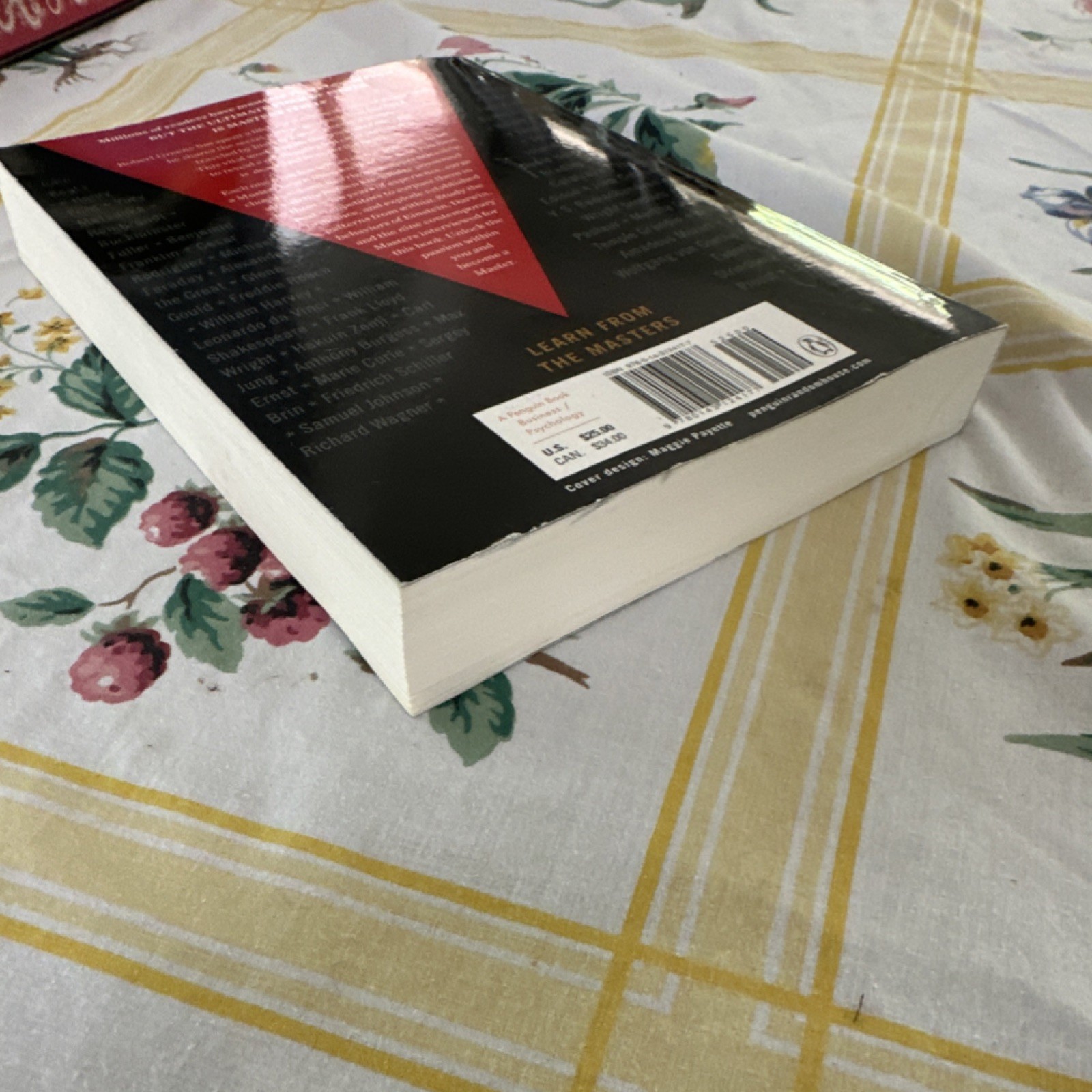 Mastery Robert Greene Trade Paperback Penguin Books 2013 Self-Help Motivational