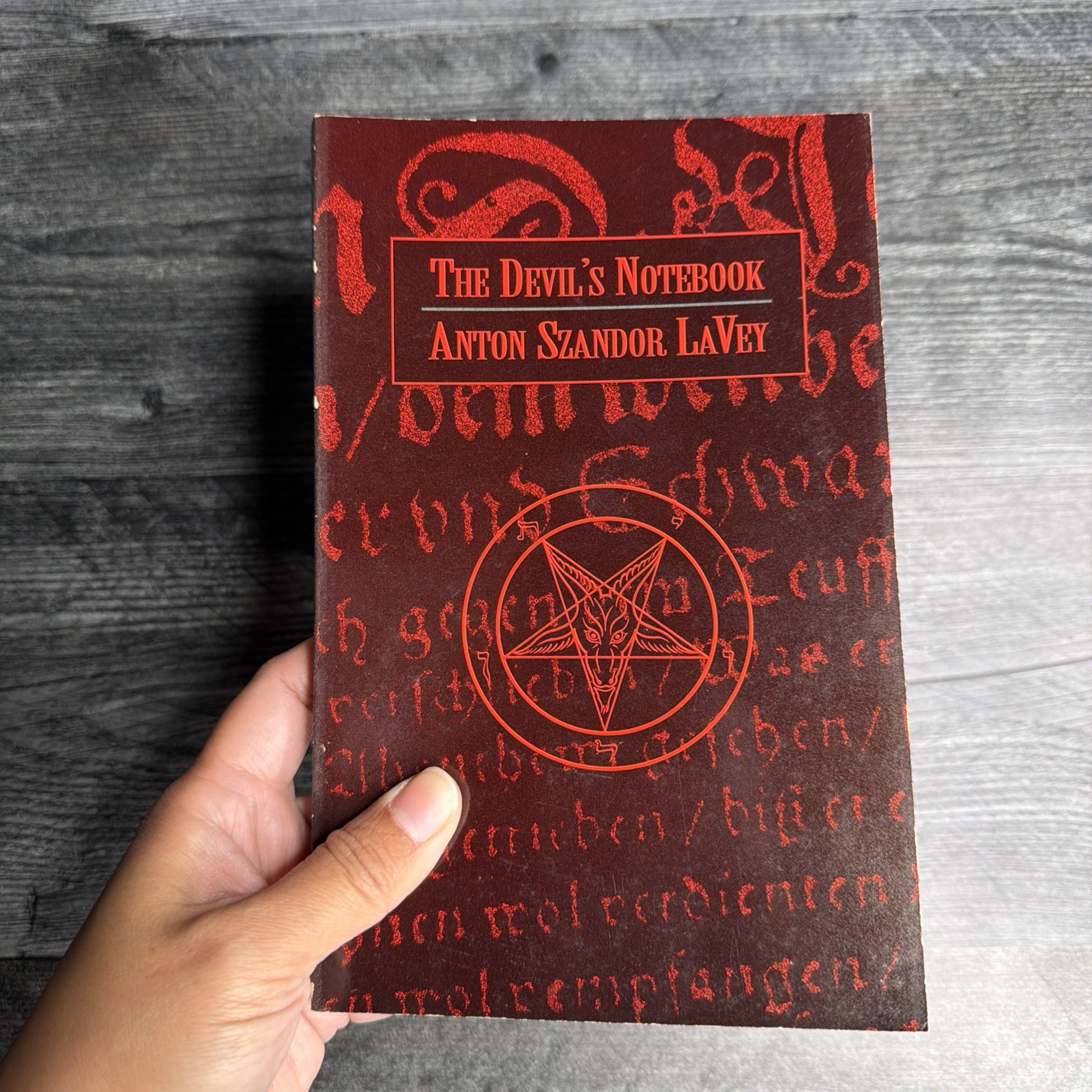 Devil’s Notebook by Anton Szandor LaVey (2000, Trade Paperback)