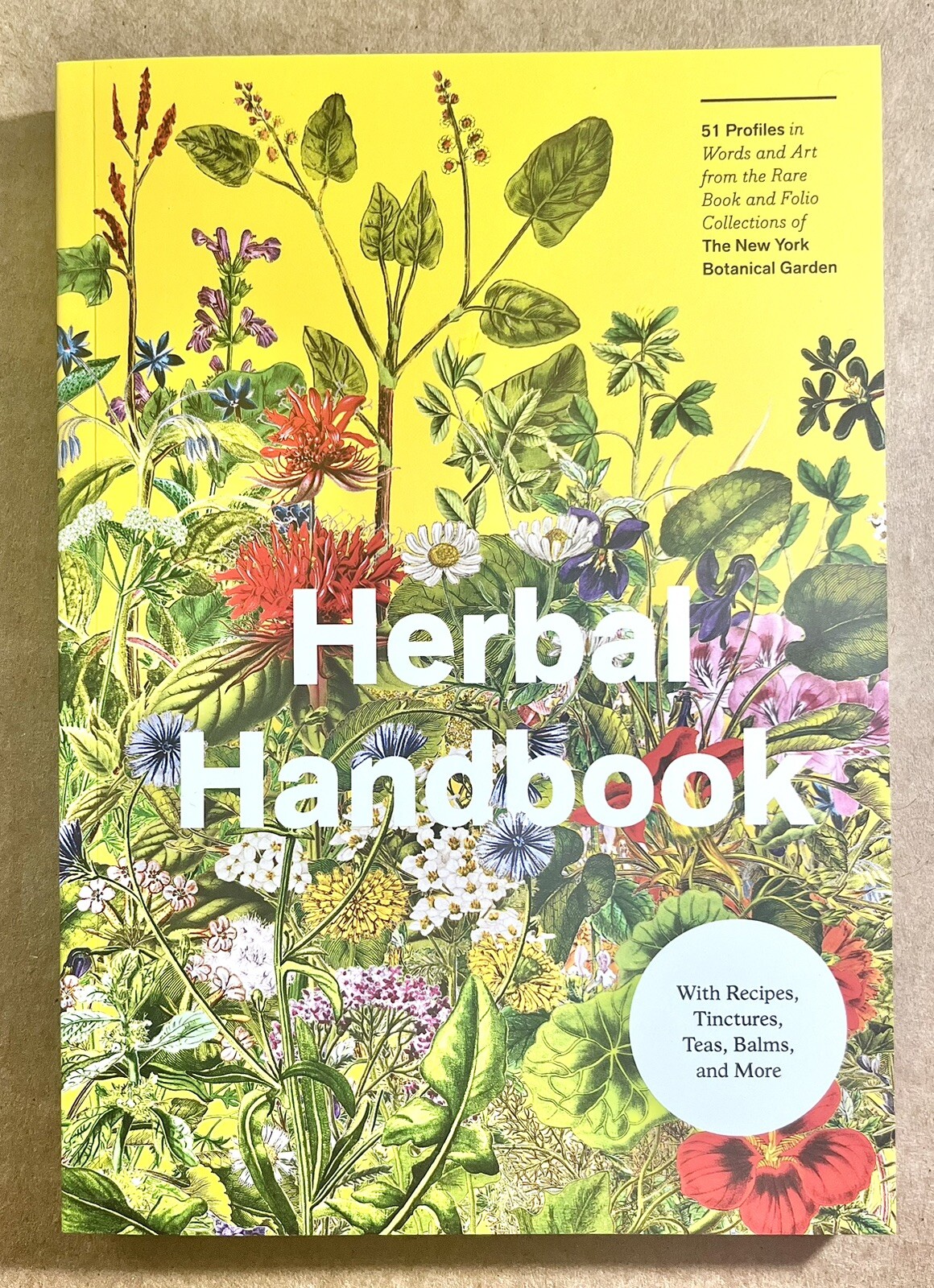 Herbal Handbook : 51 Profiles in Words and Art