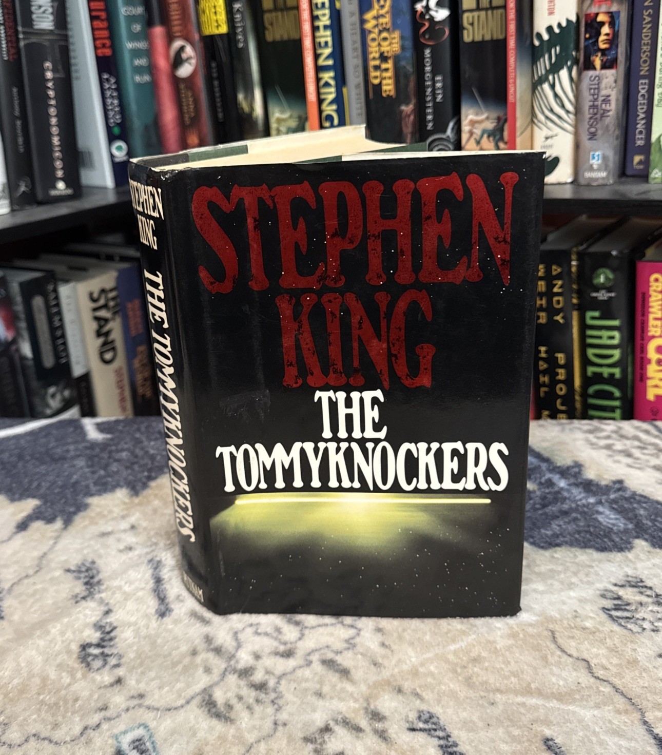 The Tommyknockers – Stephen King (1987, Hardcover) Later Printing, VG