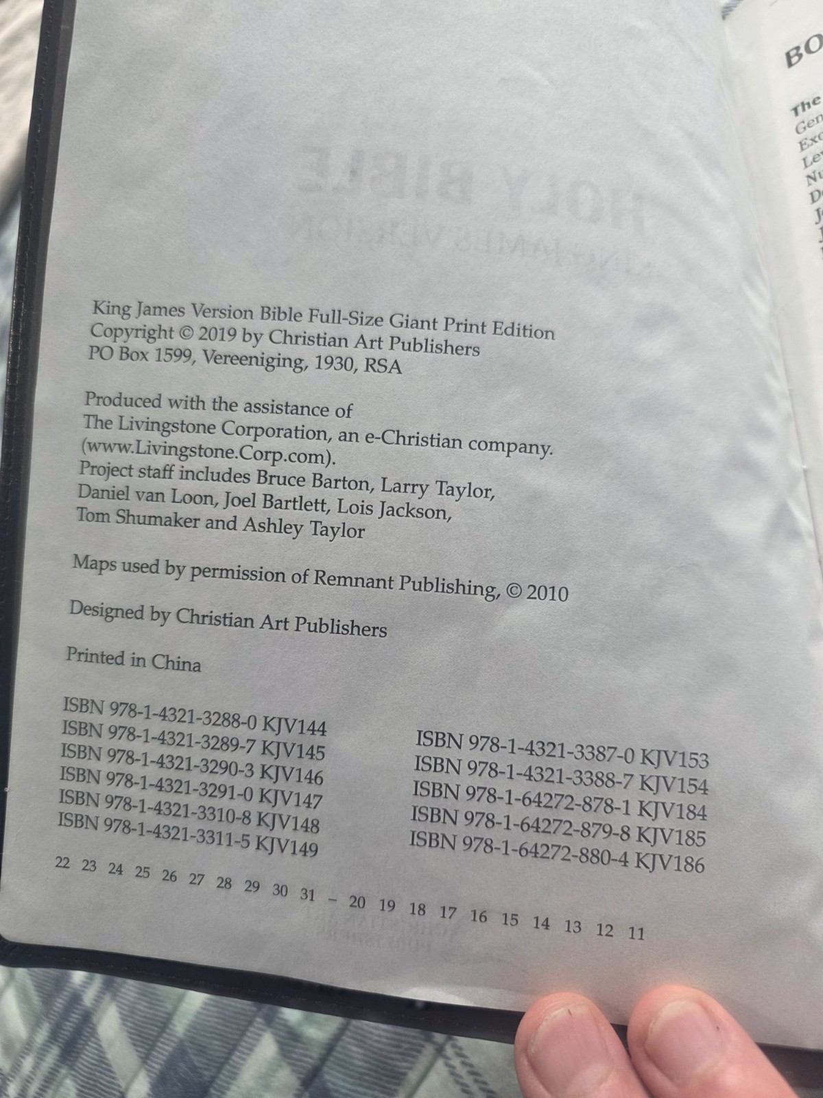 KJV Study Bible, Large Print King James Version Holy Bible, Thumb Tabs, Ribbons,