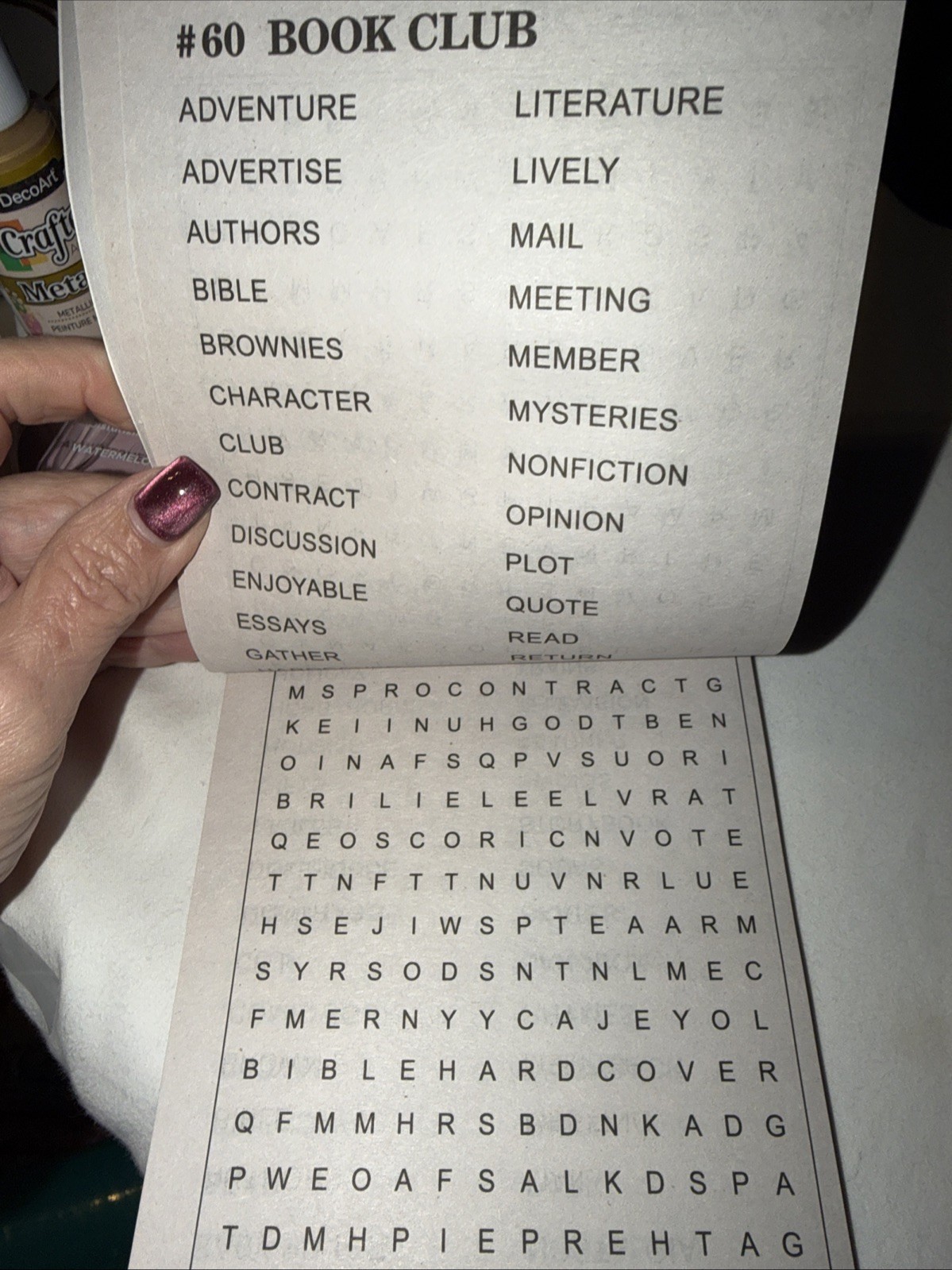 KAPPA Word-Find Pocket Puzzle Volume 182 Pages 162 W/ 73 Puzzles Large Print NEW