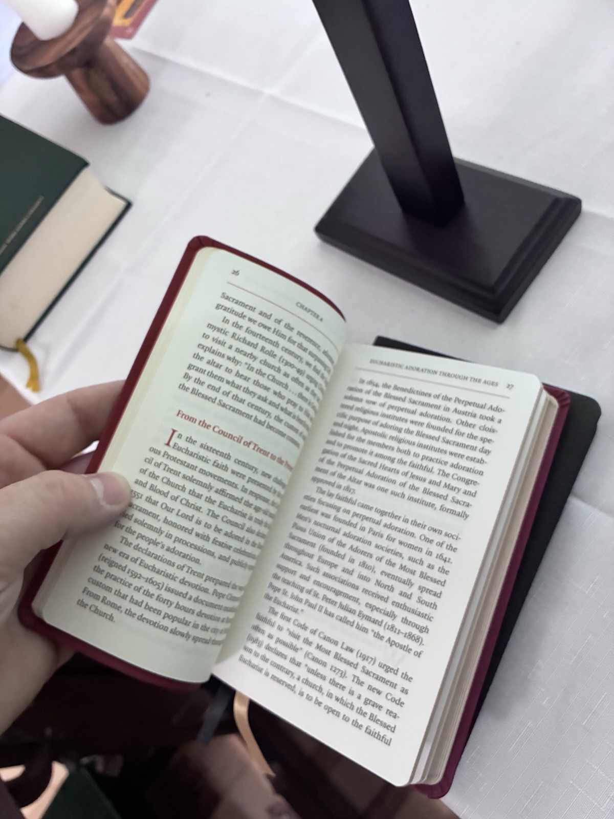 Manual for Eucharistic Adoration + Conquering Deadly Sin