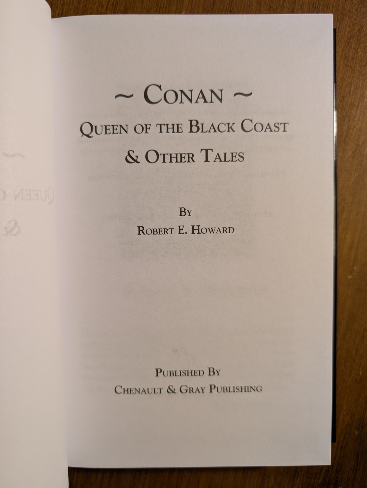 Robert E. Howard Conan the Cimmerian set 3 vols. Chenault & Gray HC w/ DJ 2023