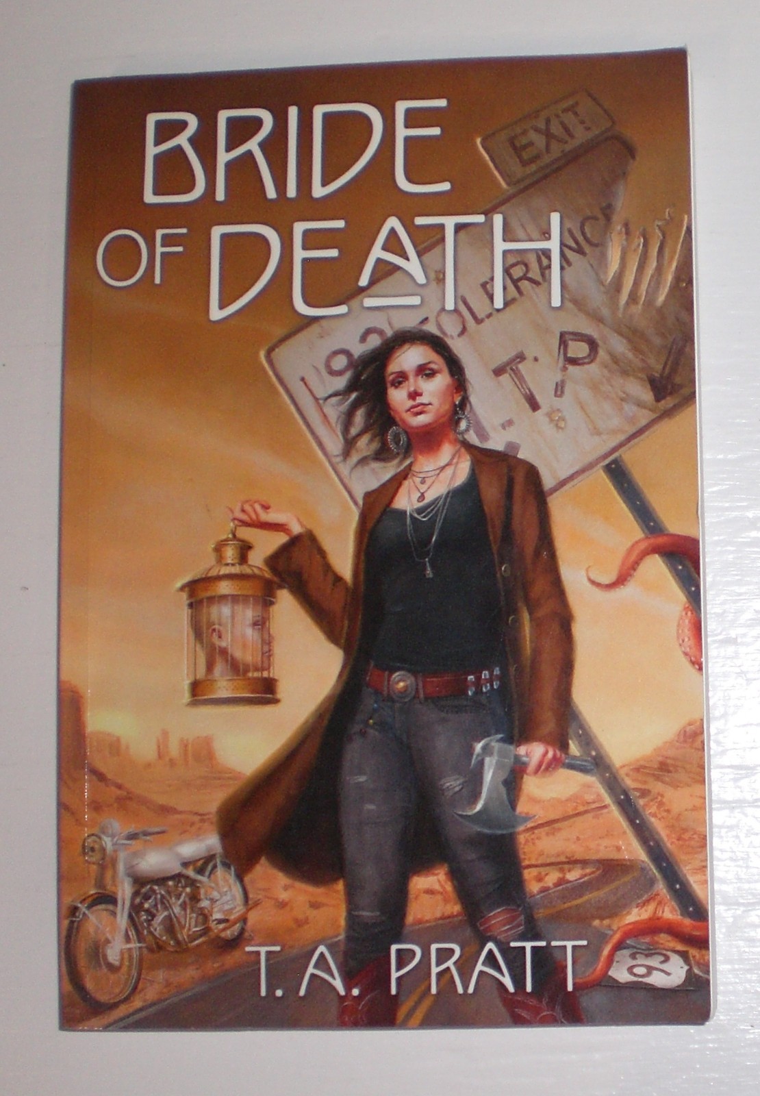 Marla Mason 7 Bride of Death T.A. Pratt / Tim Pratt urban fantasy trade pb book