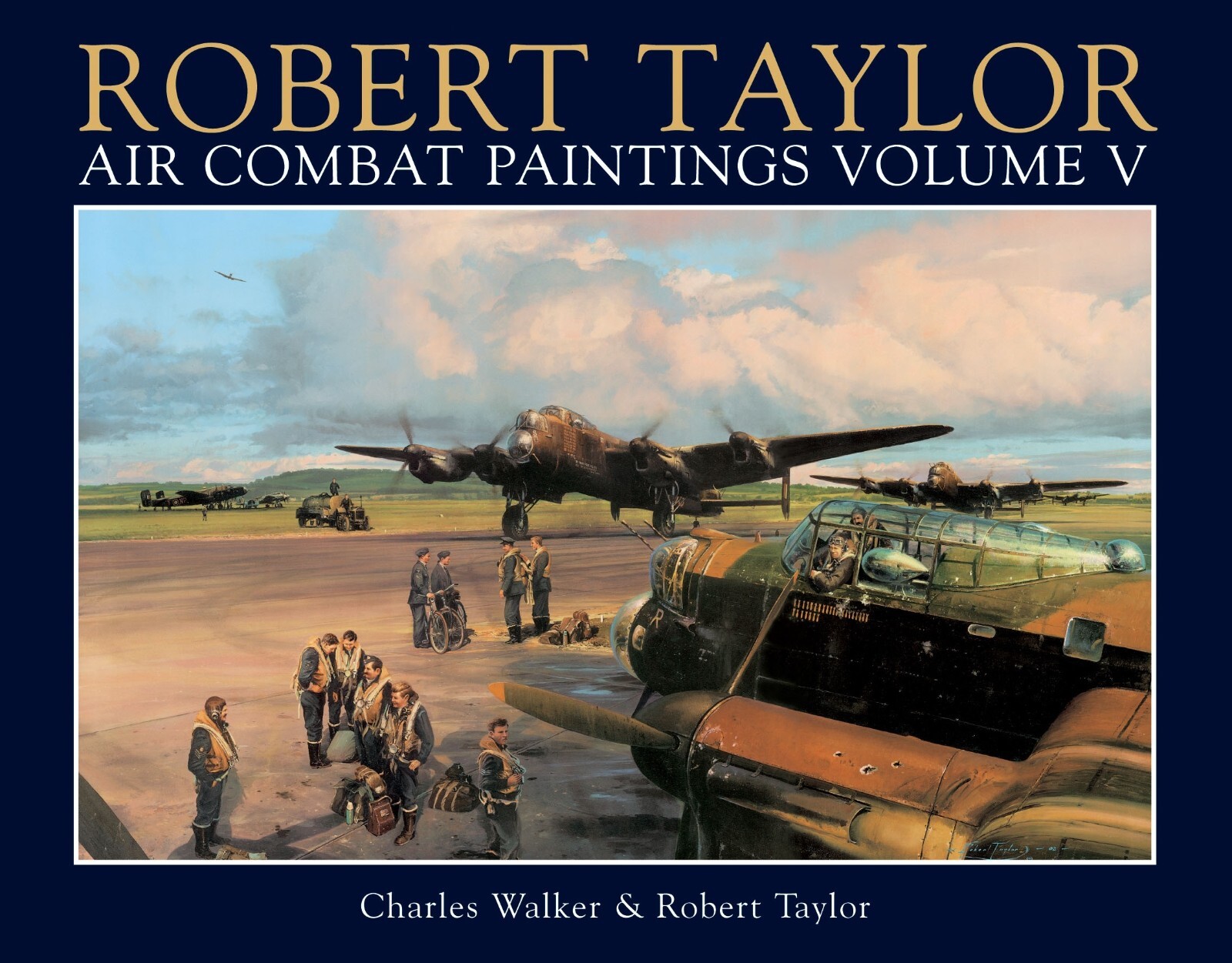 Robert Taylor Air Combat Paintings Volume V foreword by Peter Brothers RAF Cover