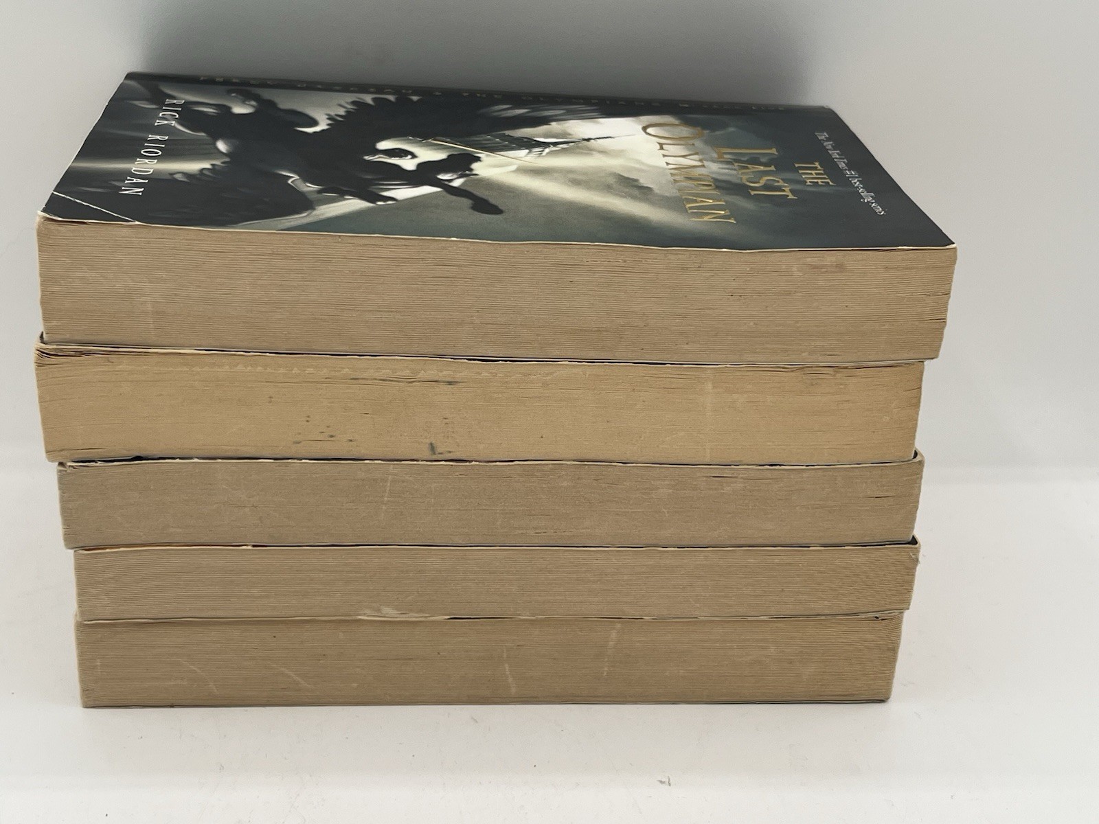 Percy Jackson & the Olympians Complete Set 1-5 Rick Riordan Paperback Books