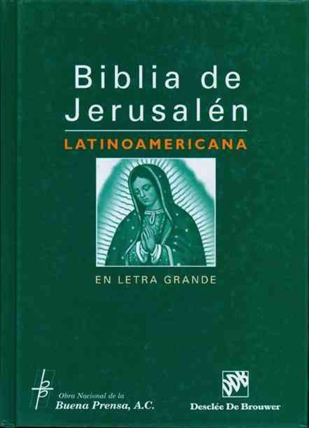 Biblia de Jerusalen Latinoamericana en Letra Grande-OS (Spanish) Hardcover Book