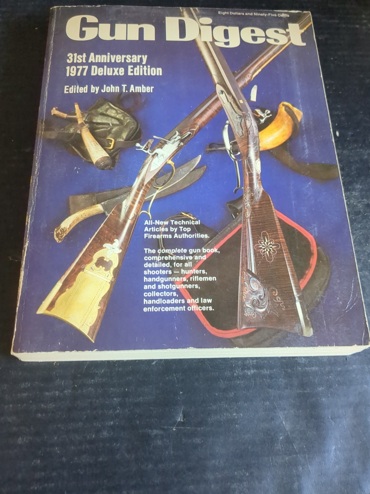 Vtg 1977 Gun Digest 31st Anniversary Deluxe Edition