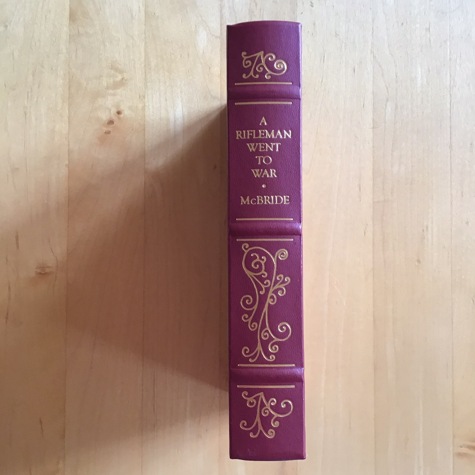 A Rifleman Went To War Leather Bound Special Edition