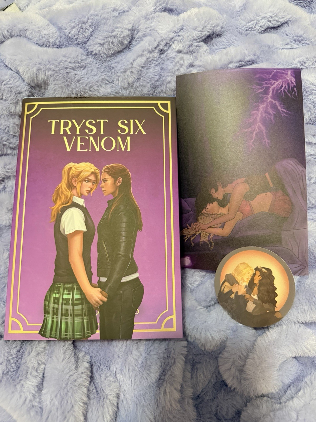 BooksforDaysCrate Tryst Six Venom by Penelope Douglas Special Edition Rare OOP
