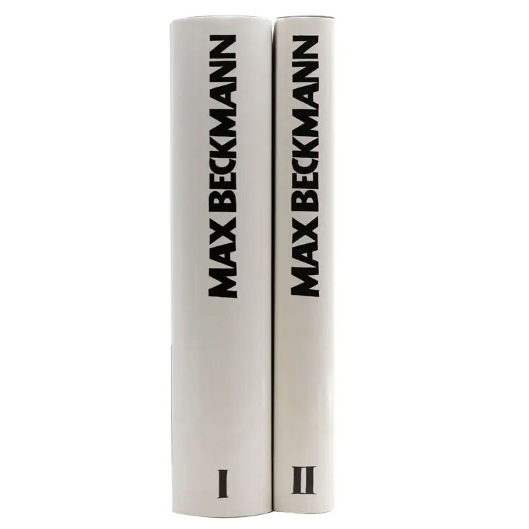 Max Beckmann. Katalog der Gemälde Hardcover 2 Volumes