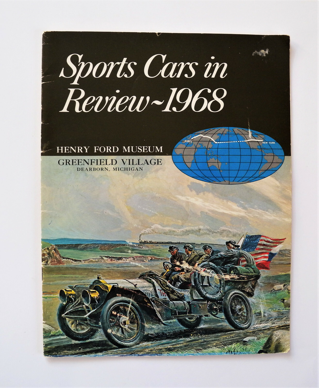 Sports Cars in Review 1968 Henry Ford Museum Dearborn Michigan Vintage Program