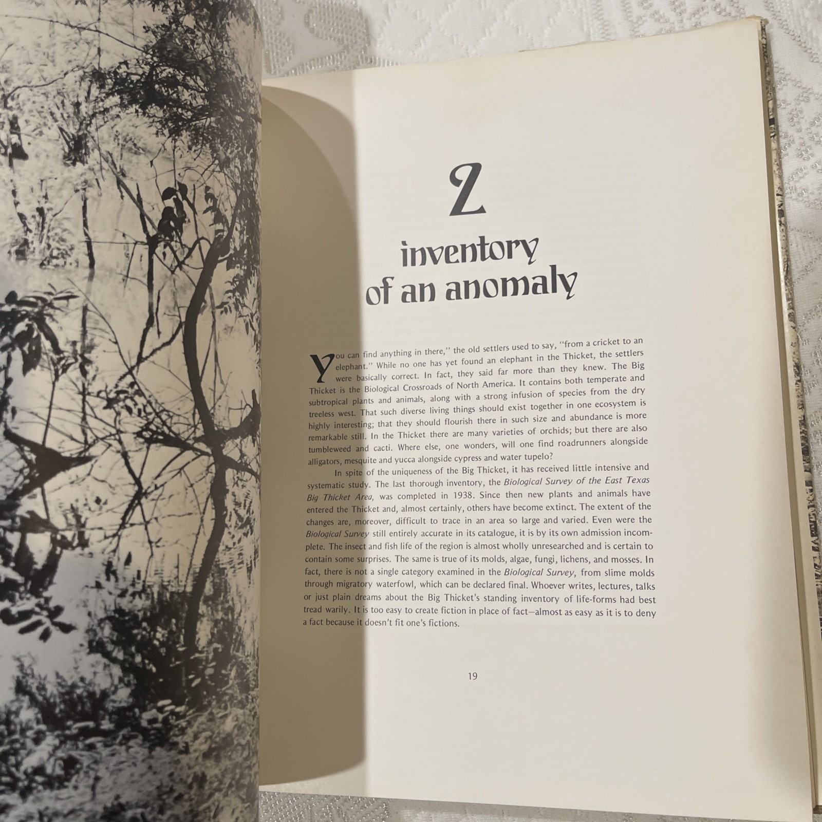 The Big Thicket: A Challenge for Conservation by A. Y. Gunter