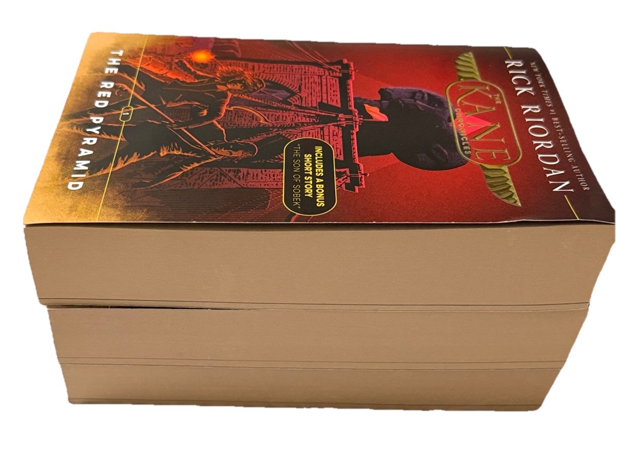 Rick Riordan The Kane Chronicles Box Set Paperback Disney Hyperion Bonus Story