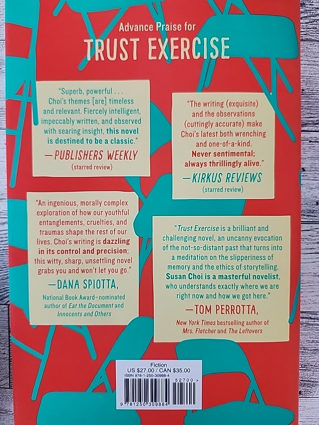Trust Exercise: A Novel – Hardcover By Choi, Susan – New