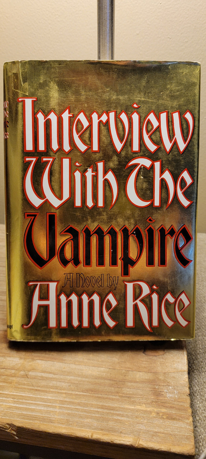 Interview with the Vampire Anne Rice Vampire Chronicles #1 1st/9th HB DJ VGC!
