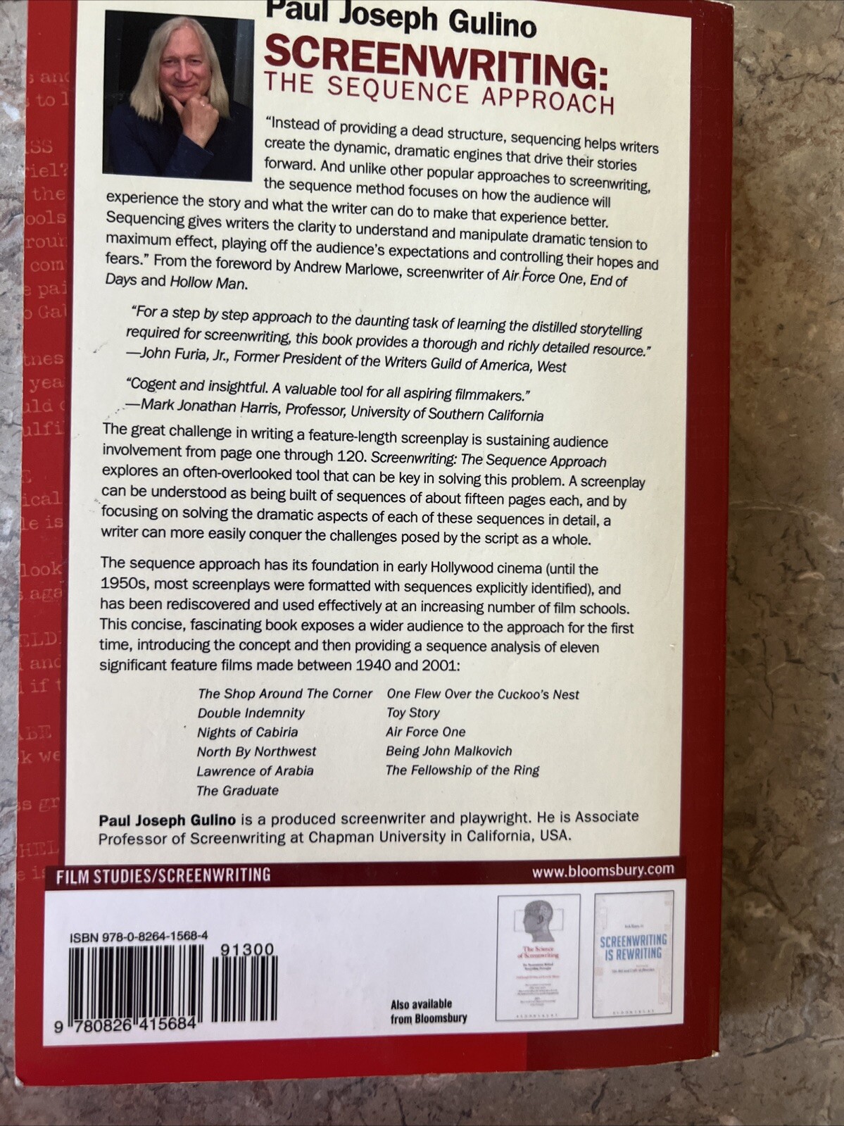 Screenwriting: The Sequence Approach by Paul Joseph Gulino Paperback