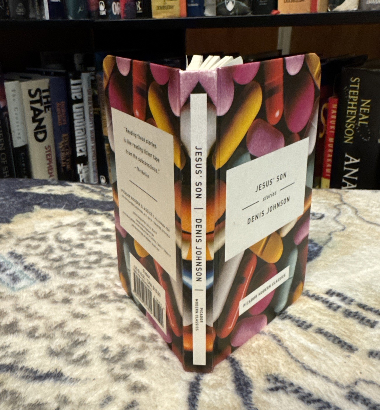 Jesus’ Son by Denis Johnson (Hardcover) Mini Hardcover Edition, Picador, 1st/1st