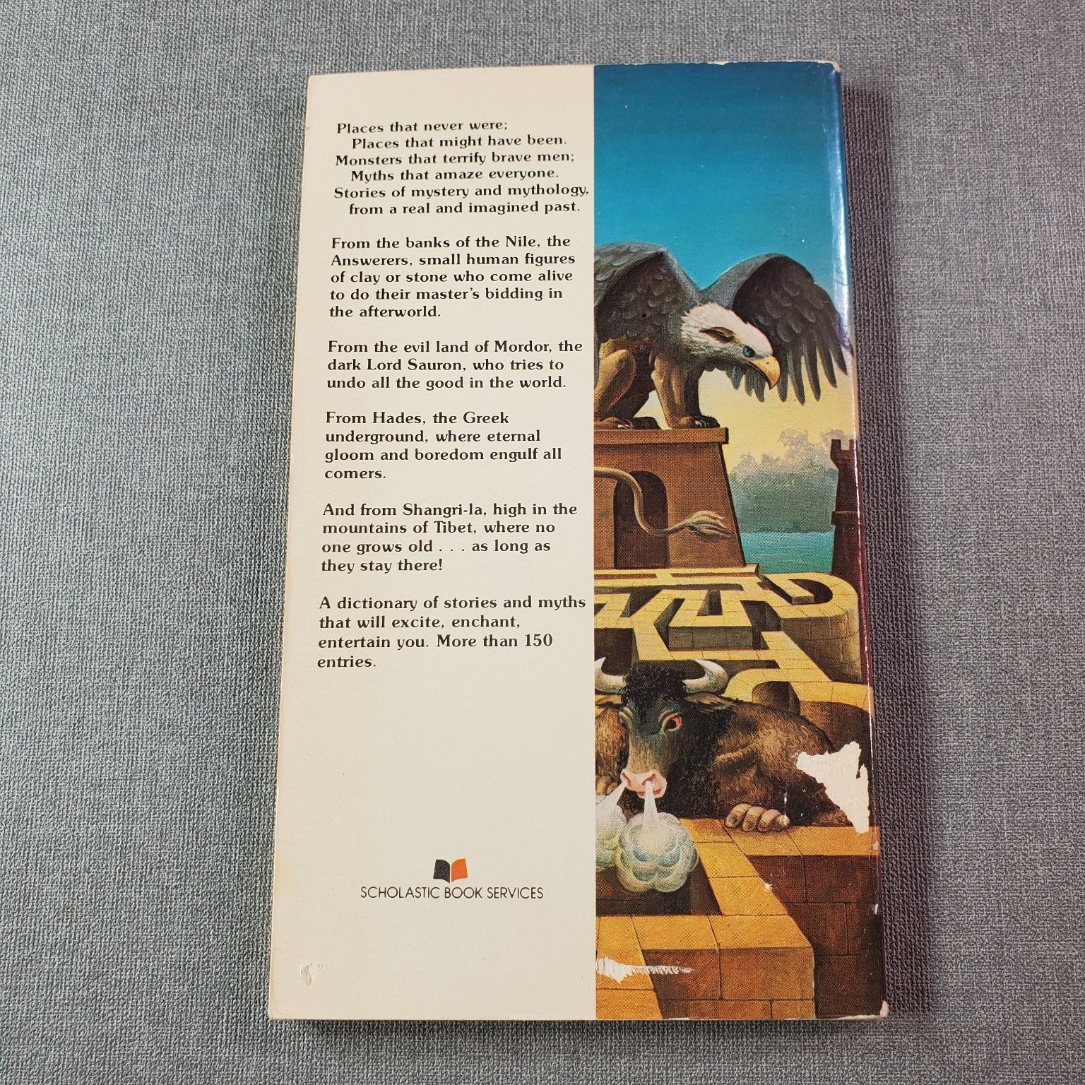 Demons Monsters & Abodes of the Dead Robin Palmer 1975 Scholastic