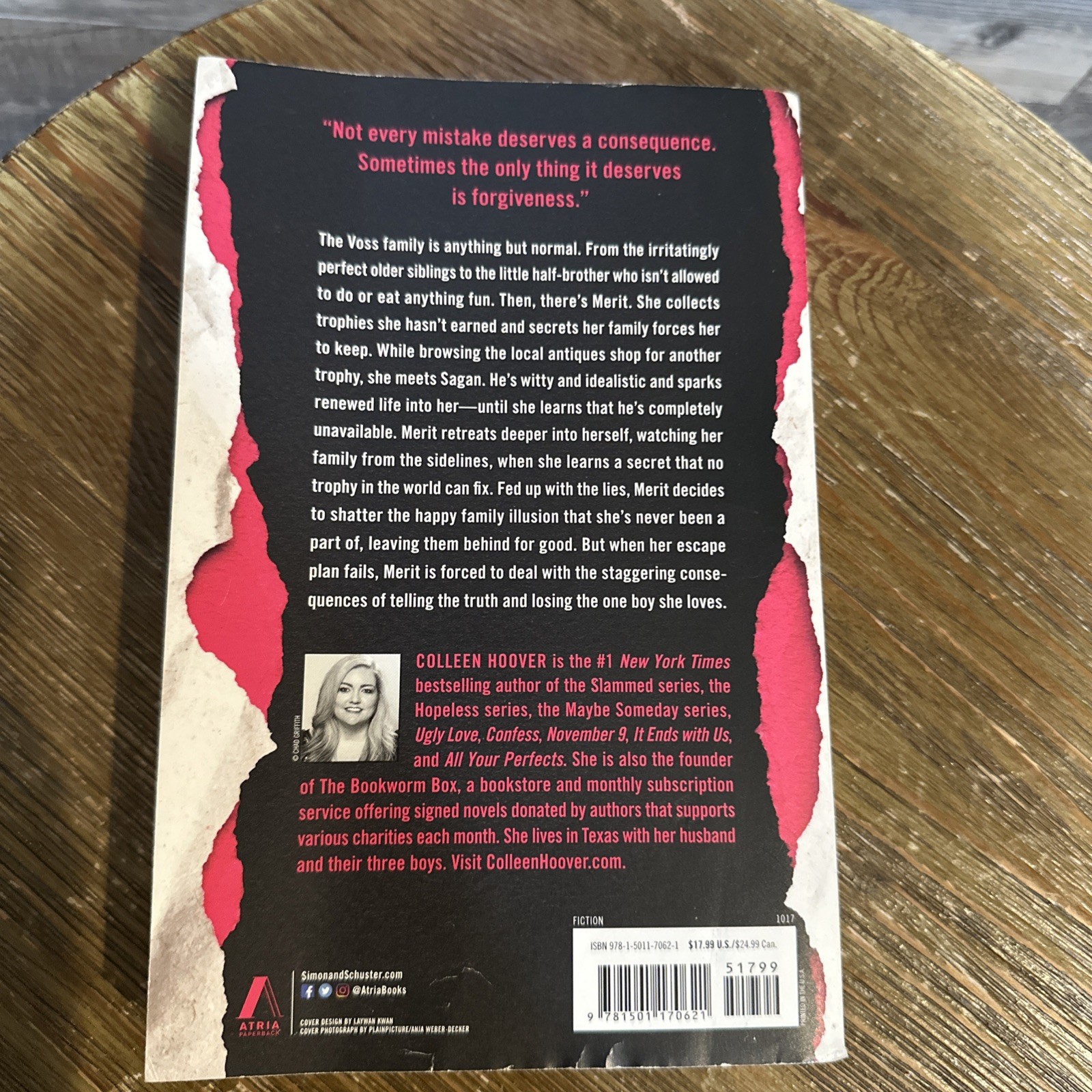 Without Merit: A Novel – Paperback By Hoover, Colleen – GOOD