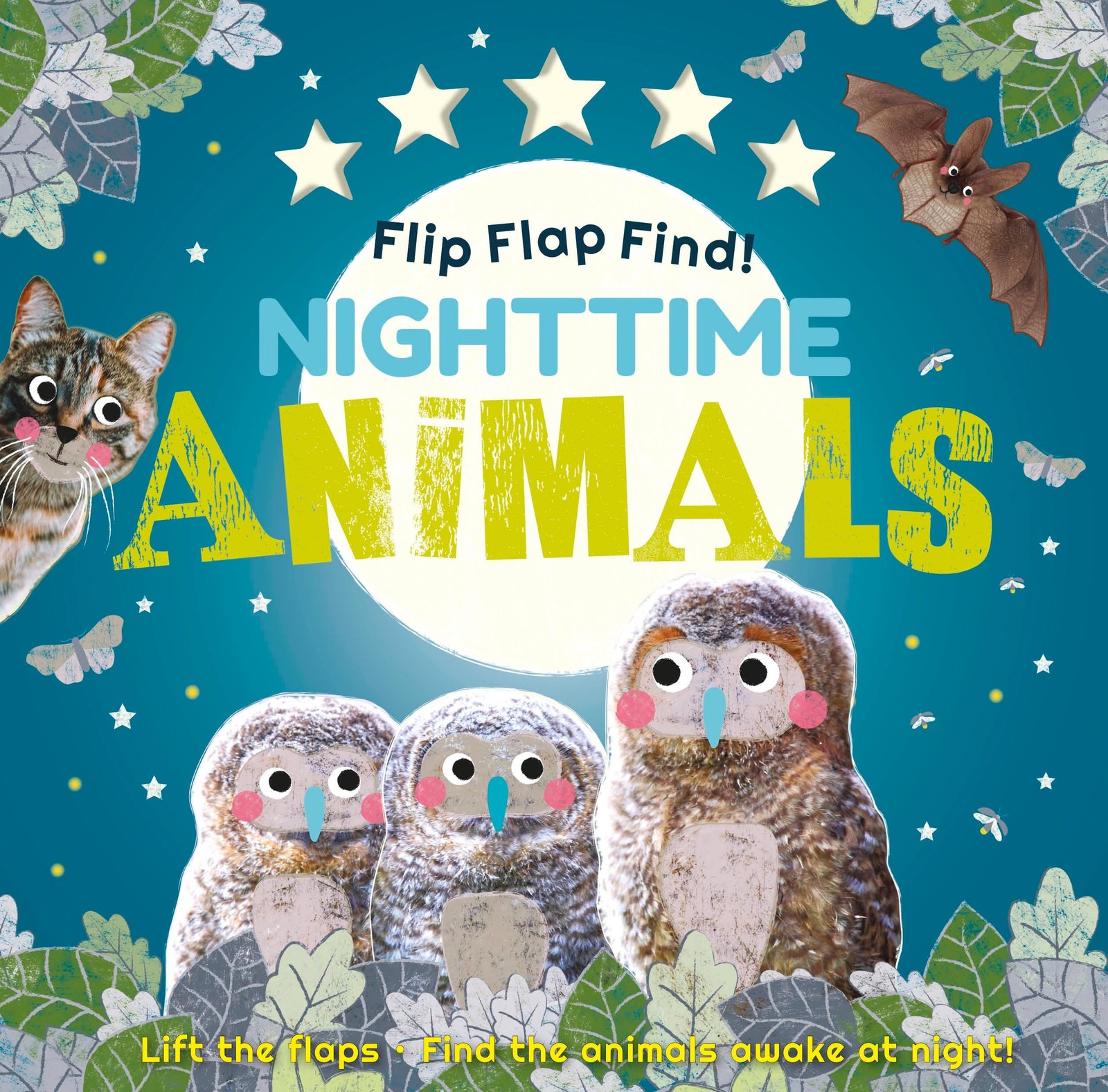 Flip Flap Find! Night-time Animals: Lift the flaps. Find the animals awake a…
