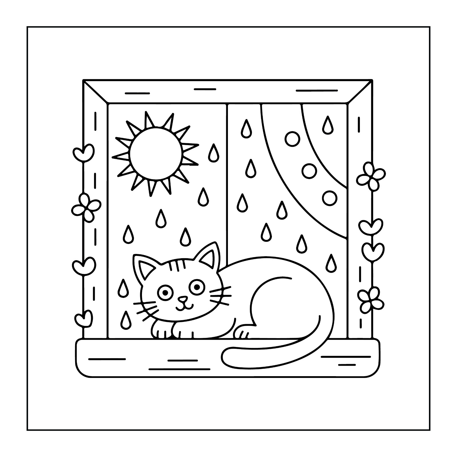 Cozy spaces coloring book