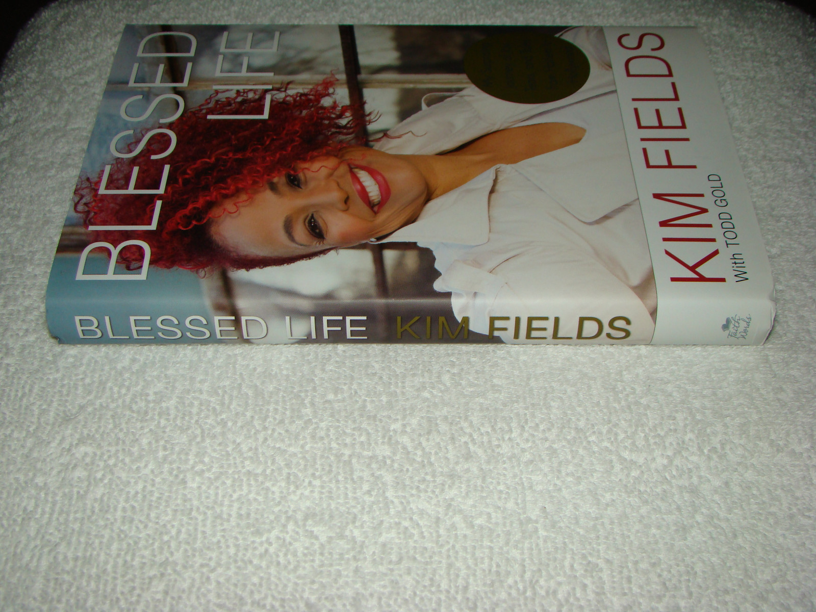Kim Fields Signed 1st Edition Hardback Book Blessed Life JSA #T41939 Tootie