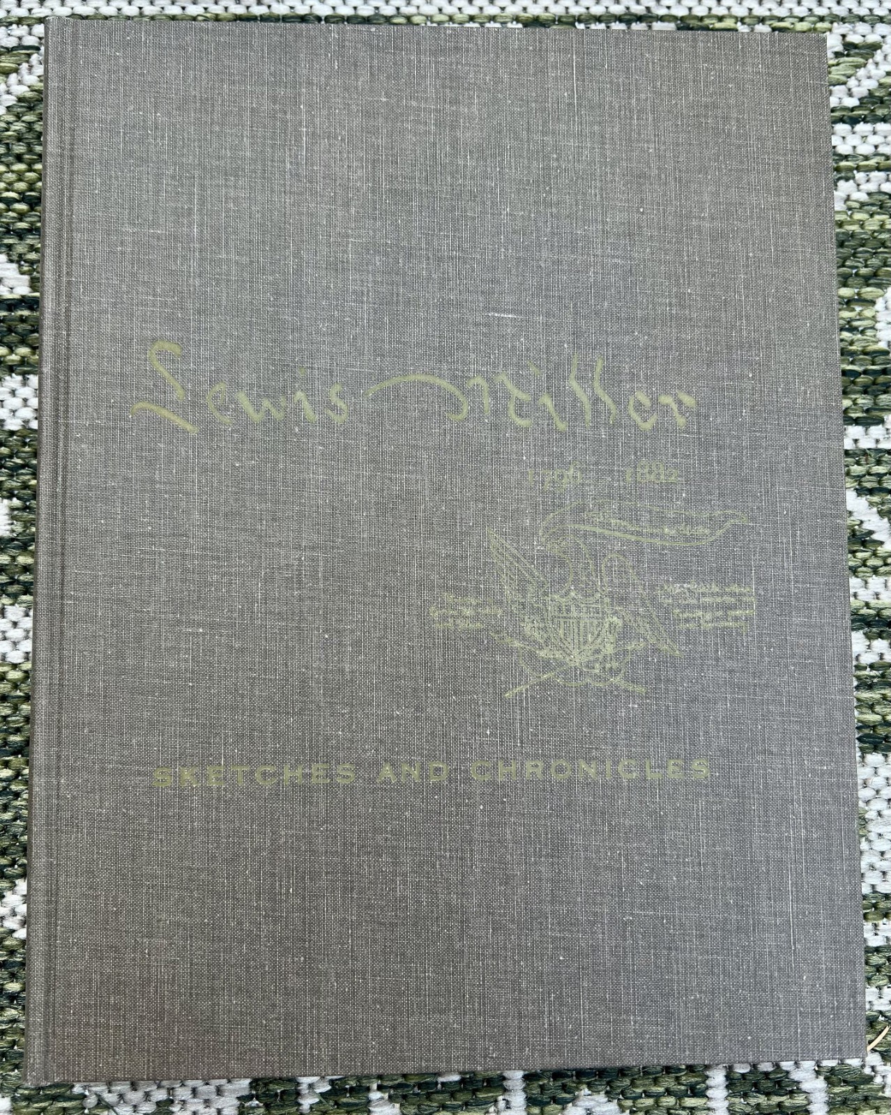 Lewis Miller, 1st EDITION sketches and chronicles, 1796-1882 German Folk ART