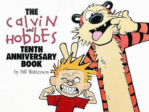 Calvin & Hobbes Books, Tenth Anniversary Book – Paperback – ACCEPTABLE