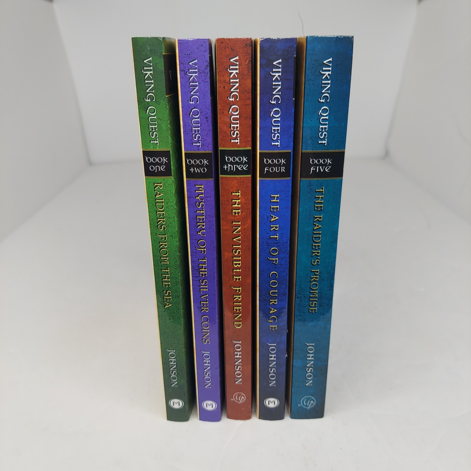 VIKING QUEST Series Lois Walfrid Johnson Complete Set Books 1 2 3 4 5 Ex Library