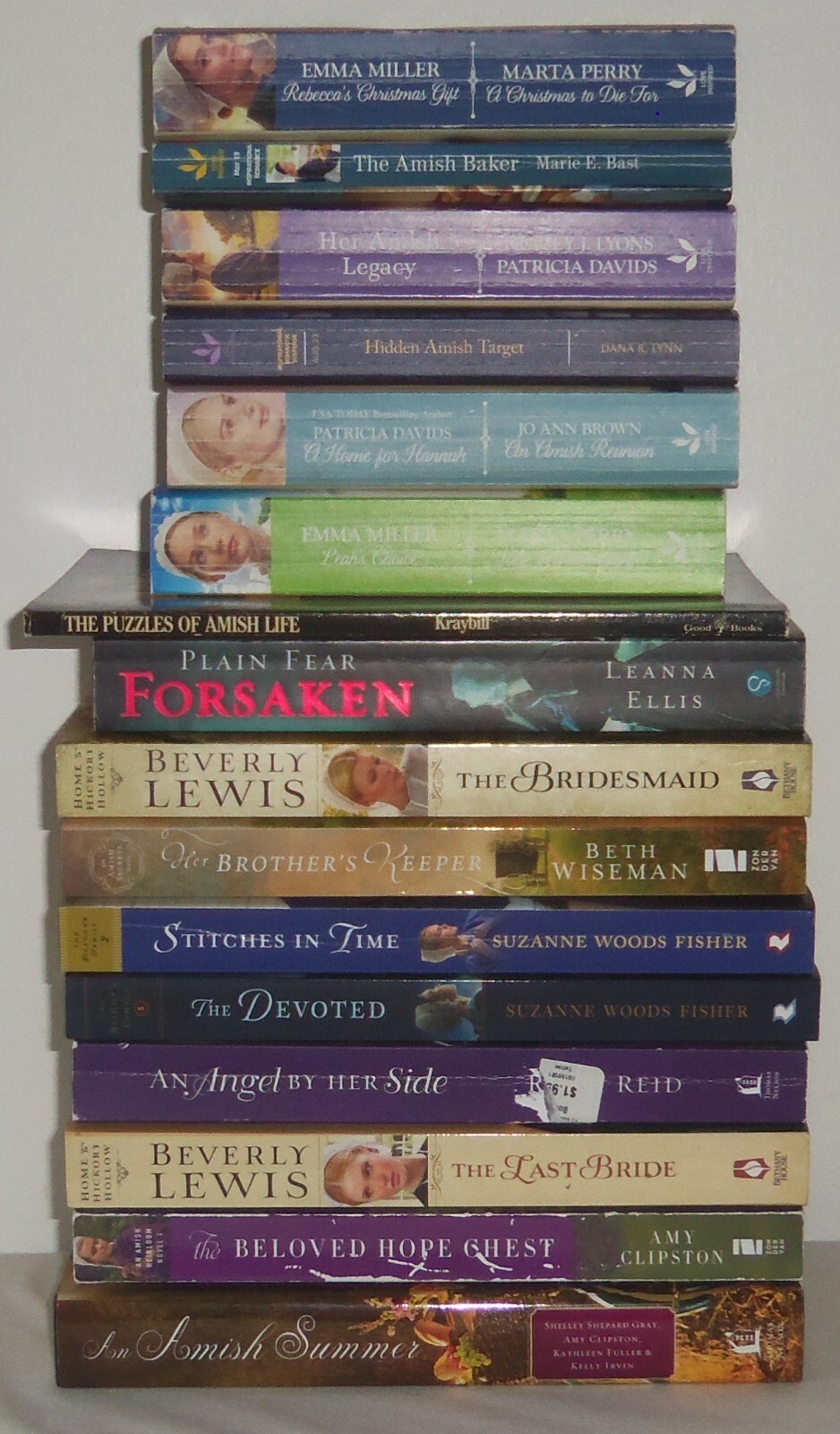 23 AMISH NOVELS – FISHER, LEWIS, CLIPSON, MILLER, WISEMAN, & REID
