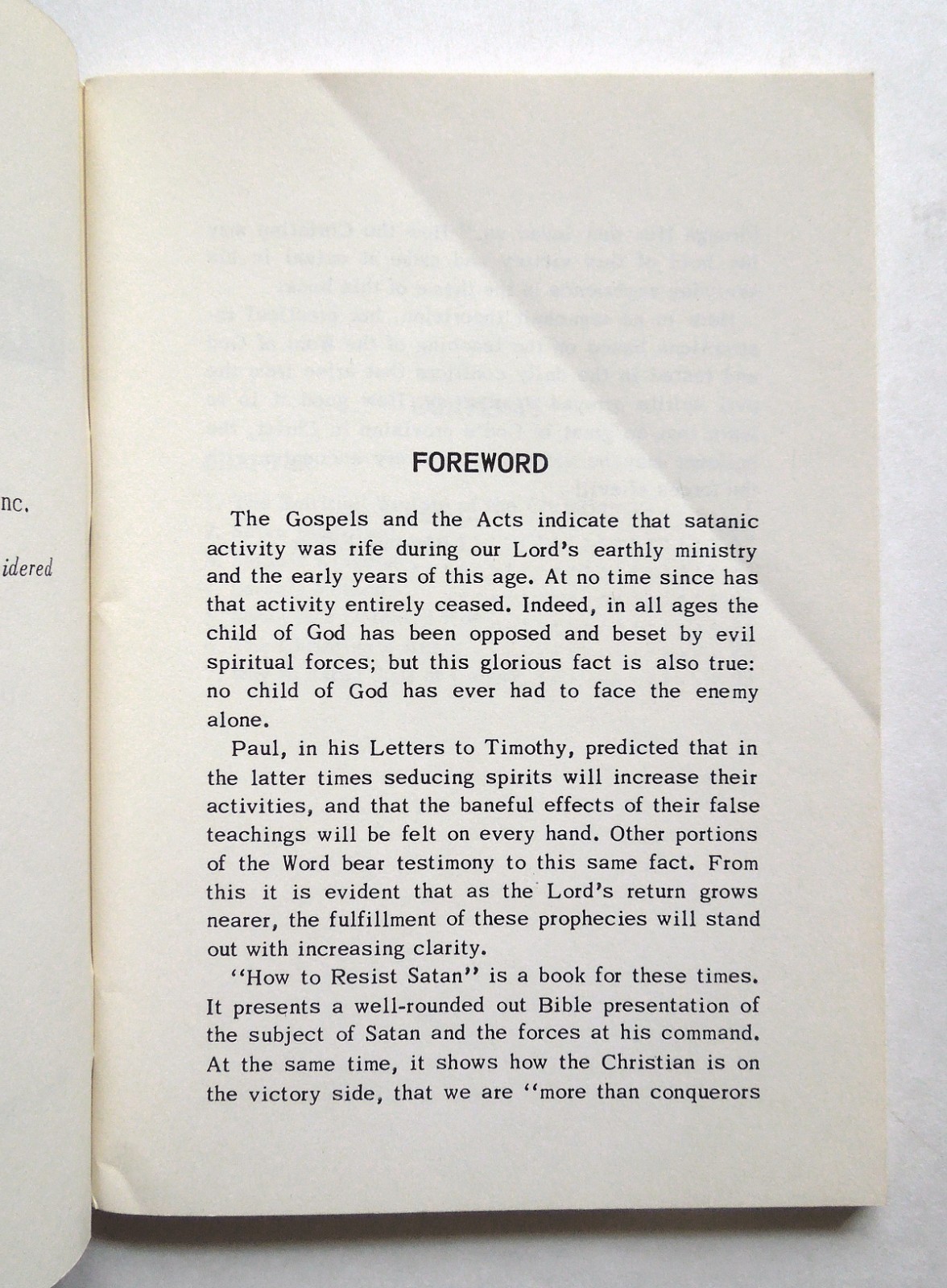 How to Resist Satan – Theodore H. Epp, 1958 sc, Back to the Bible Publishers