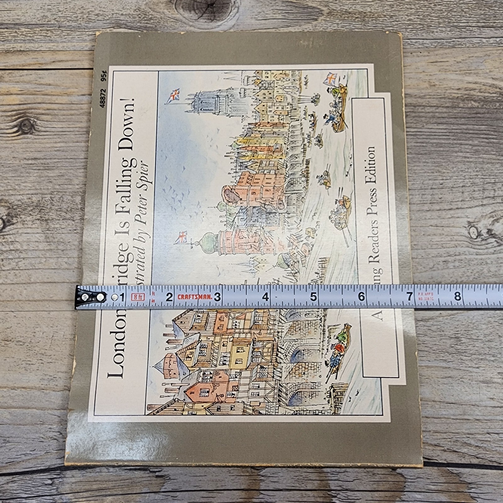London Bridge is Falling Down! illustrated by Peter Spier (1972, Paperback)