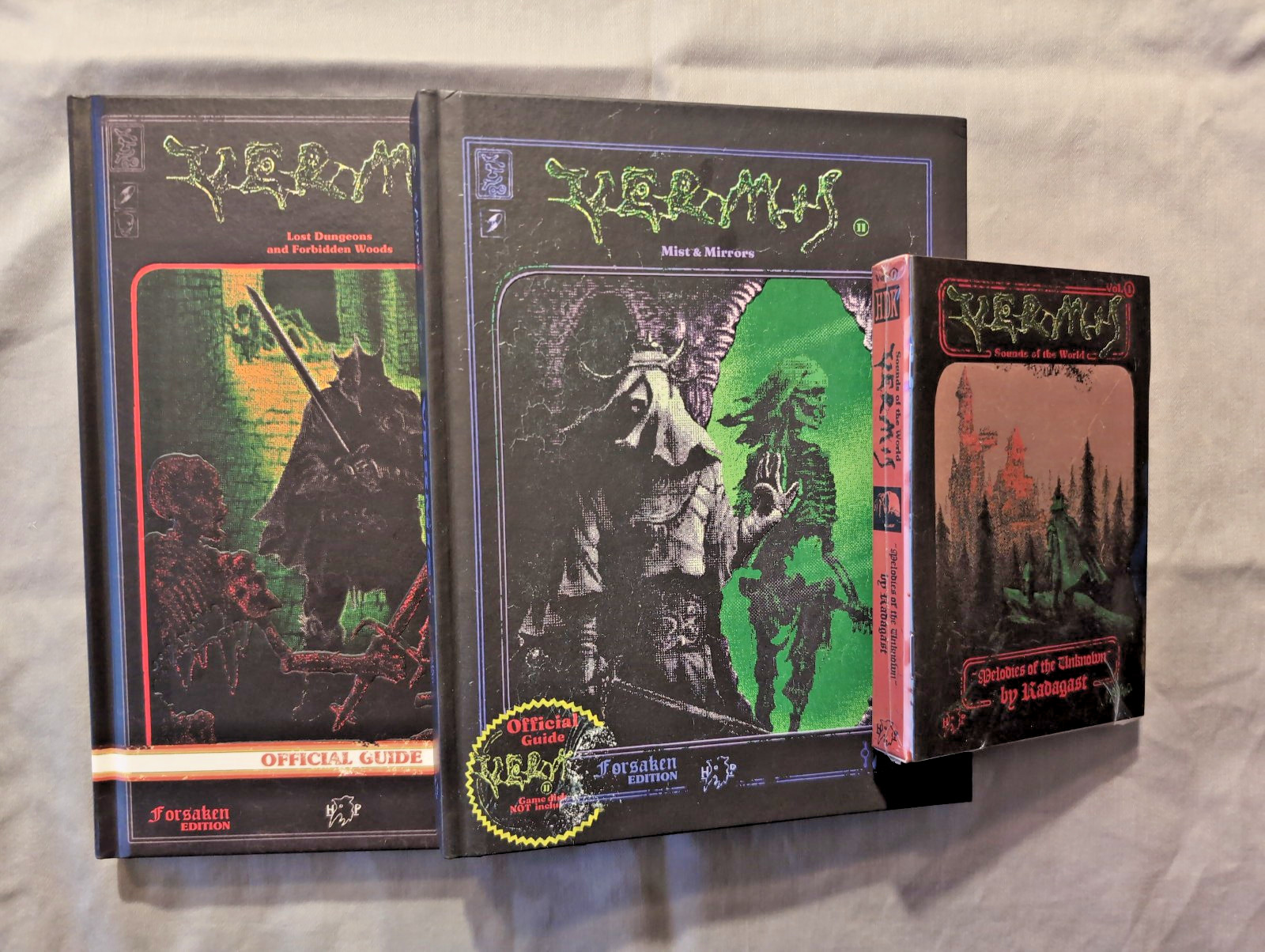 Vermis Complete Forsaken Collection: 1,2,3+Vol 0 Cassette Limited Ed READ DESCRP