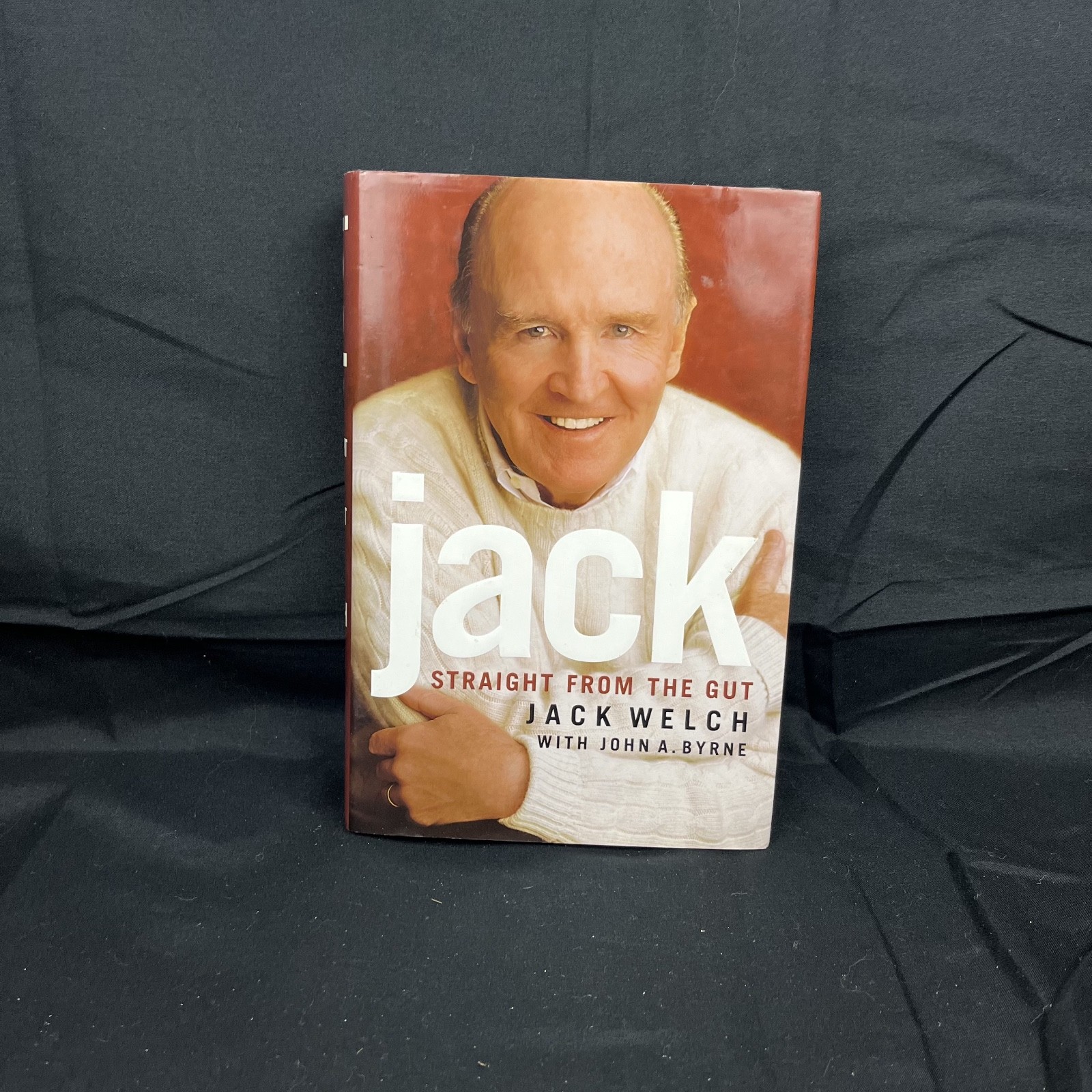 Jack Straight from the Gut by Jack Welch Hardcover First Edition Business Book