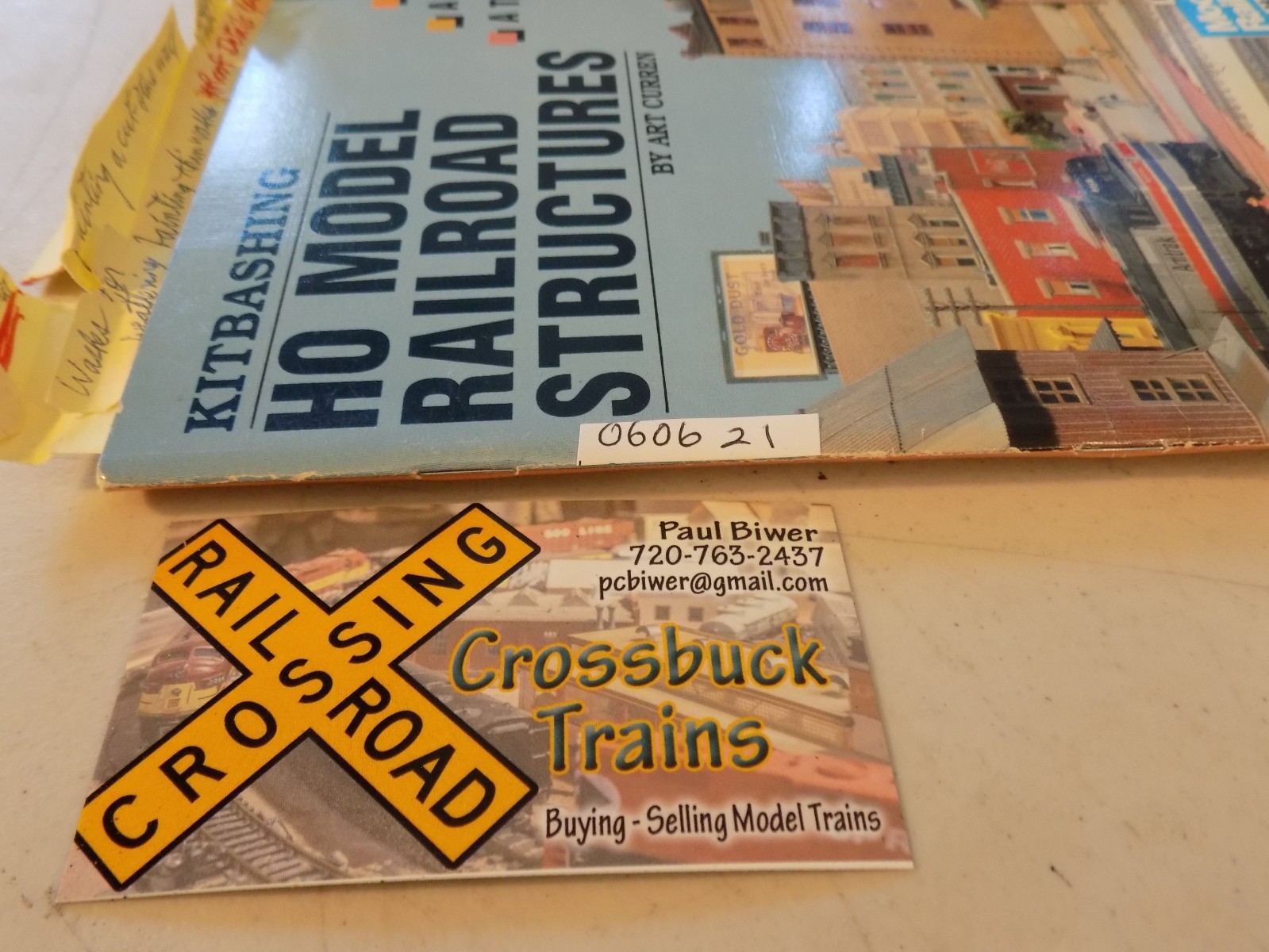 Model Railroader Kitbashing HO Model RR Struct’s Art Curren 1988 76pgs (060621)