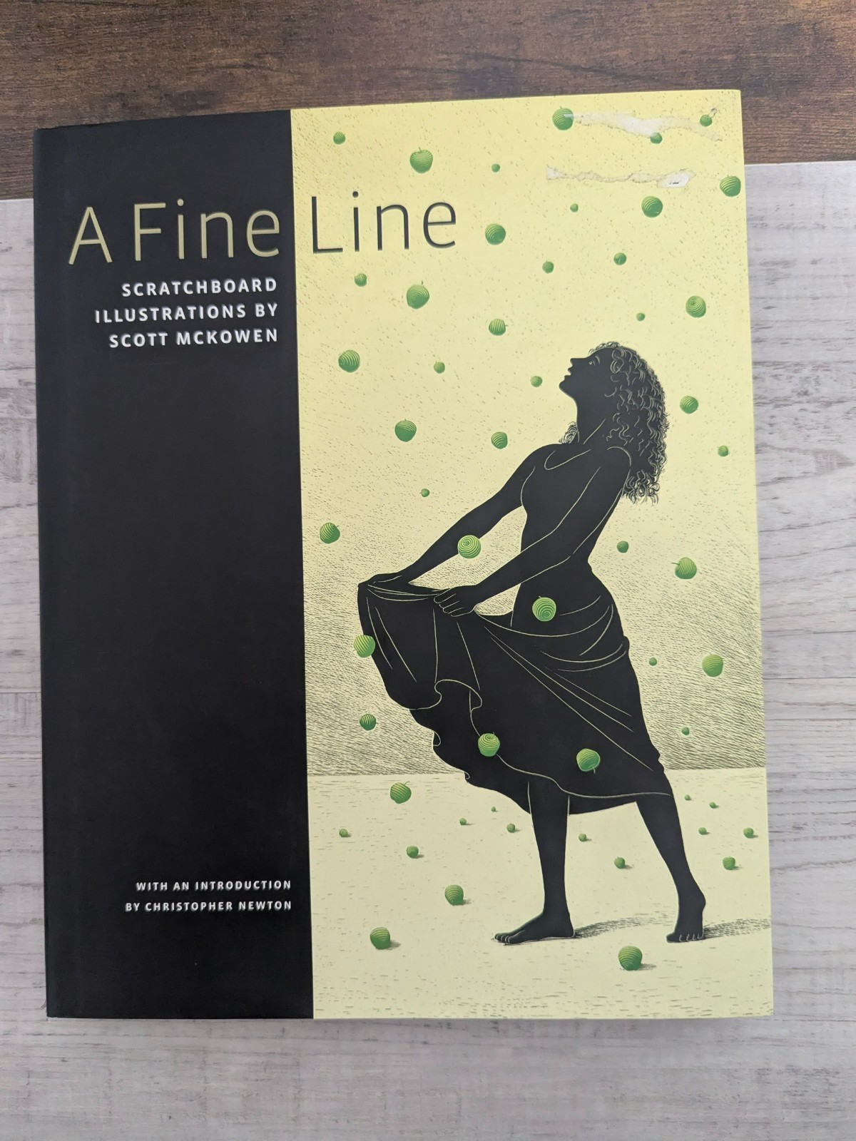A Fine Line: Scratchboard Illustrations by Scott McKowen; S. McKowen – HC/DJ/VG