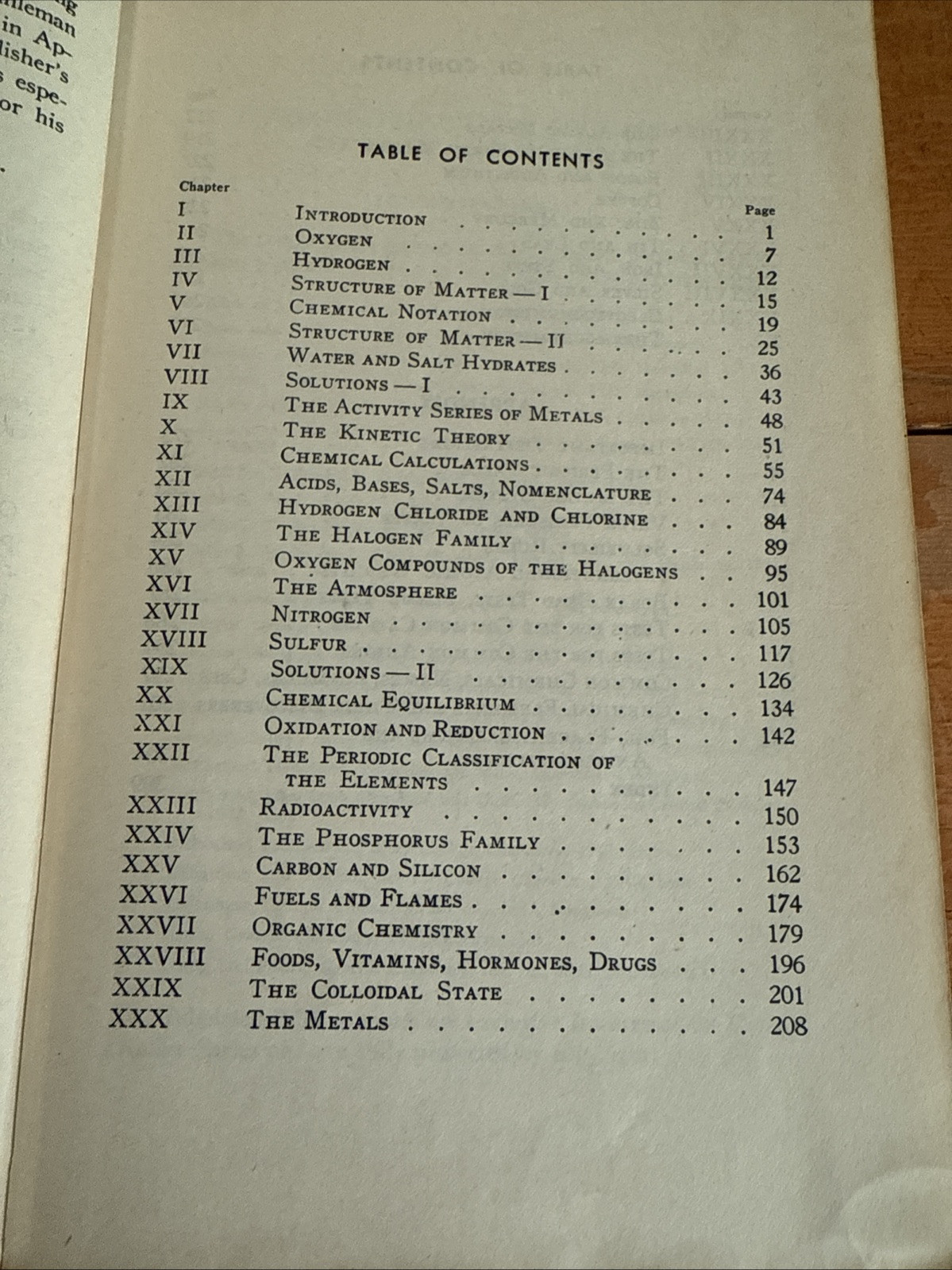An Outline of First Year College Chemistry by Barnes & Noble (PB, 1945) 6th Ed.