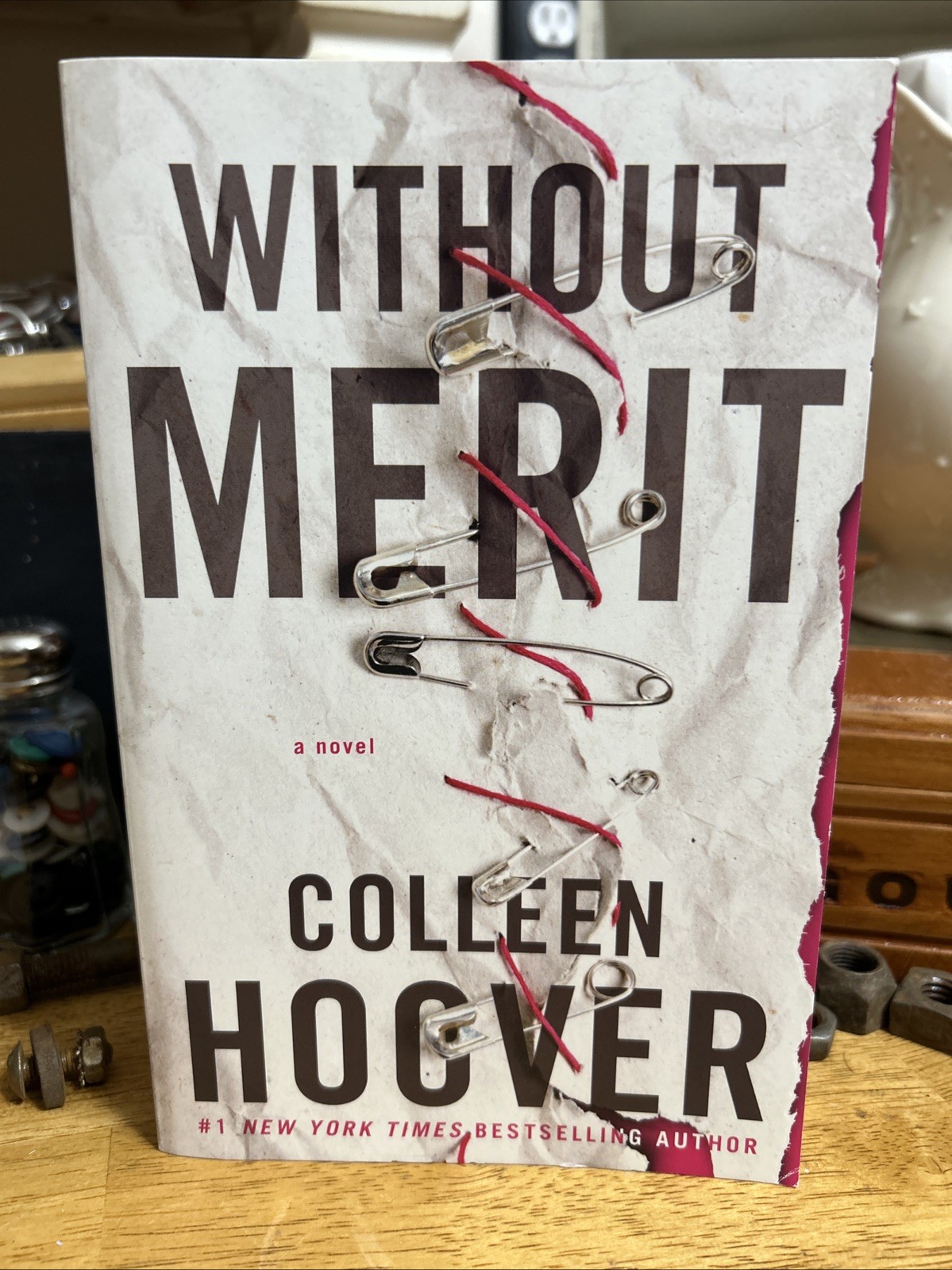 Without Merit : A Novel by Colleen Hoover (2017, Trade Paperback)