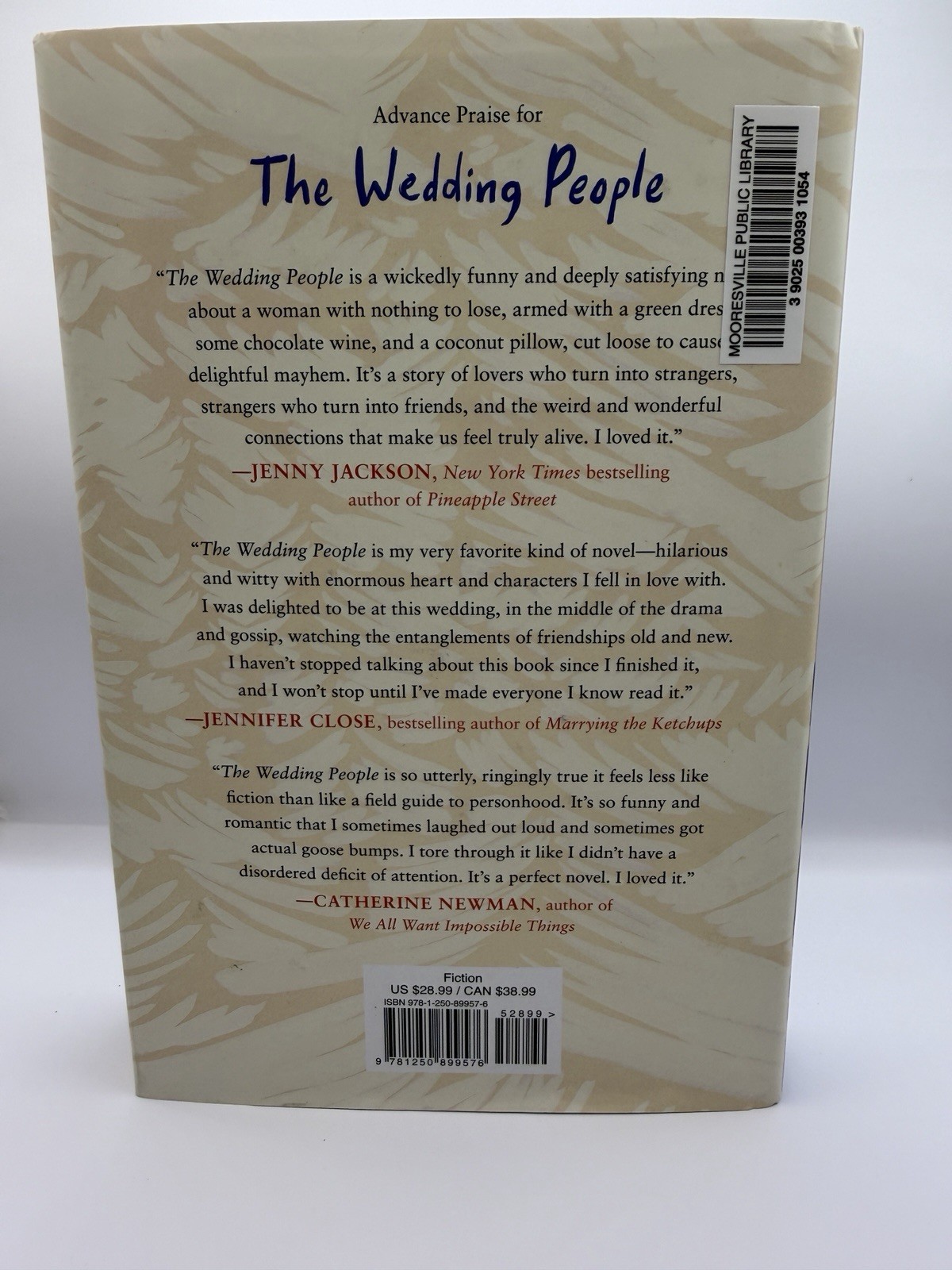 Alison Espach The Wedding People: Novel Hardcover Fiction w/ Dust Jacket